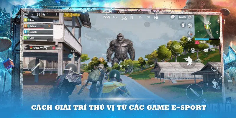 Giải trí thú vị từ các game E-sport