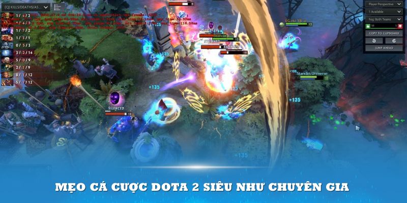 Mẹo cá cược DOTA 2 siêu như chuyên gia